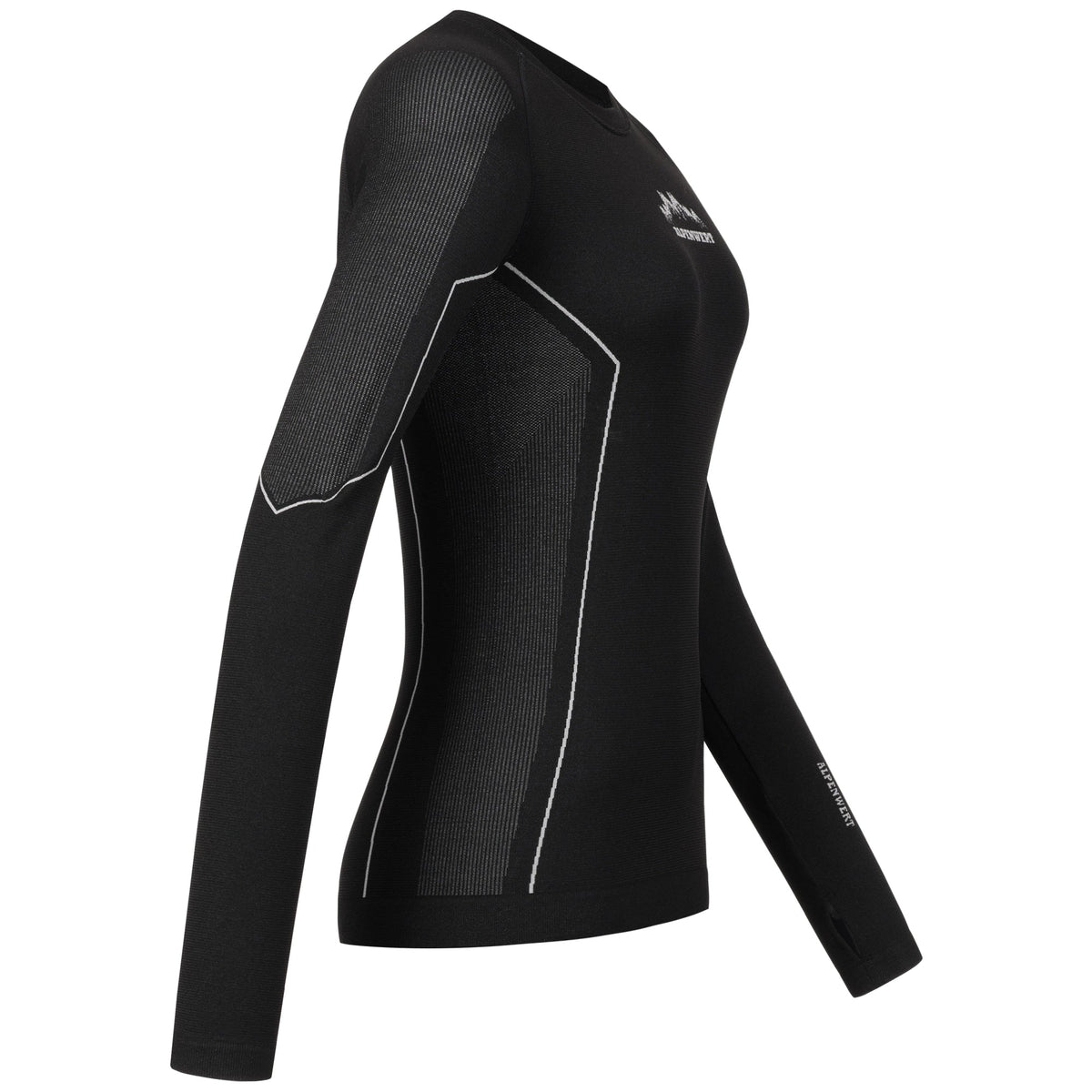 Thermounterhemd Damen aus recyceltem Polyester - ALPENWERT