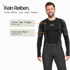 Thermounterwäsche Herren Set – Oberteil & Hose mit Daumenloch