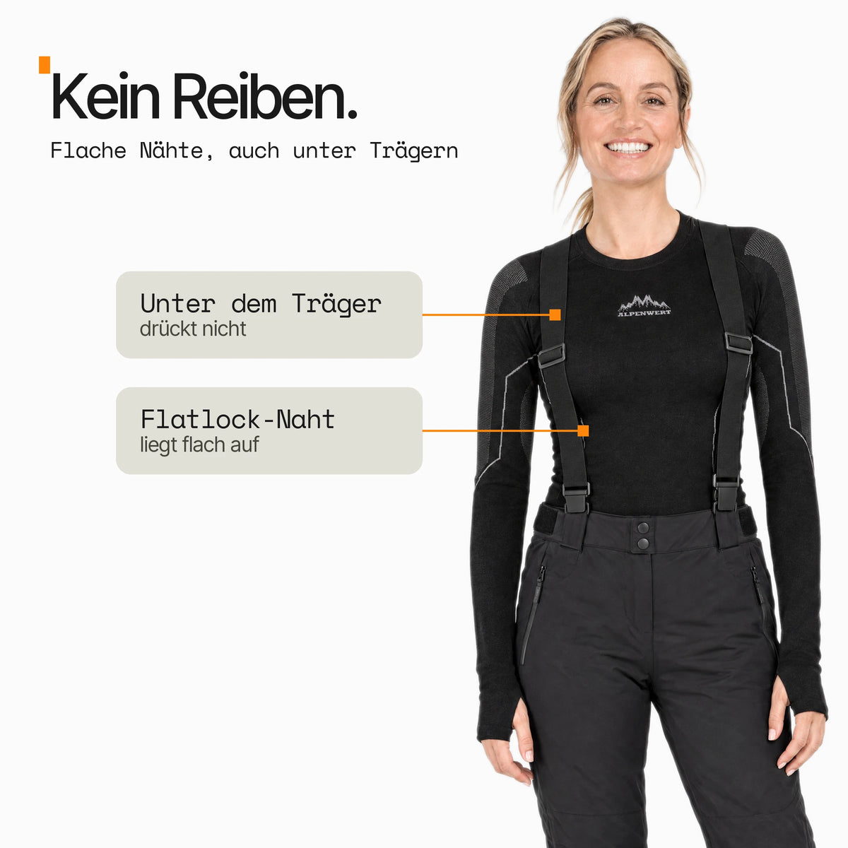 Thermounterwäsche Damen Set – Oberteil & Hose mit Daumenloch