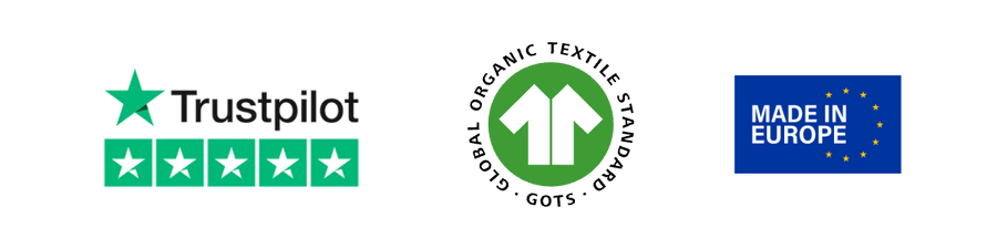 Trustpilot, GOTS, Made in Europe