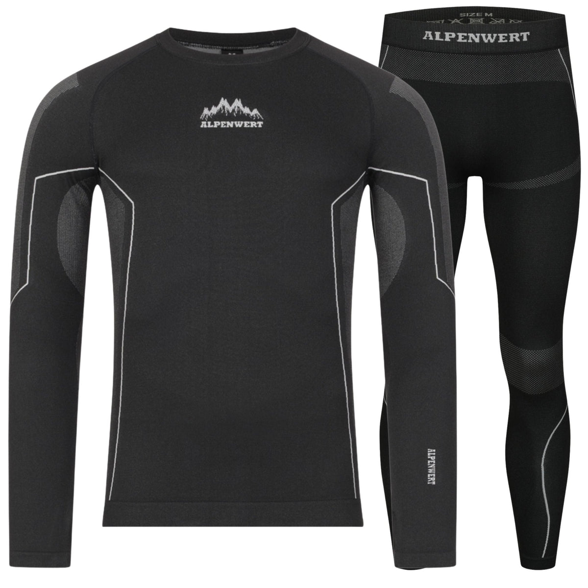Thermounterwäsche Herren Set – Oberteil & Hose mit Daumenloch